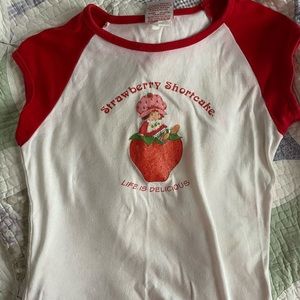 🍰Strawberry Shortcake Baby Tee🍓